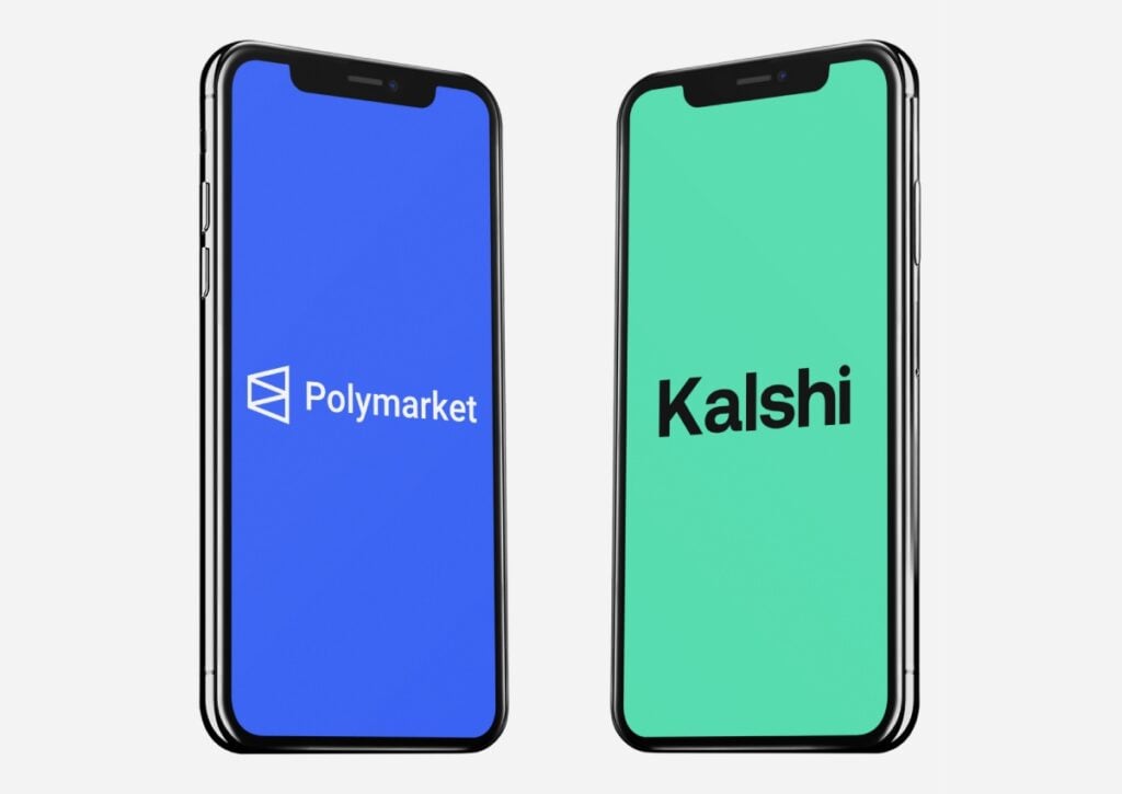 Polymarket og Kalshi kæmper lige nu en hård kamp om at være verdens største prediction market